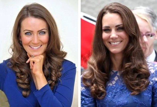 kembaran kate middleton, peniru kate middleton, berita kate middleton, foto kate middleton