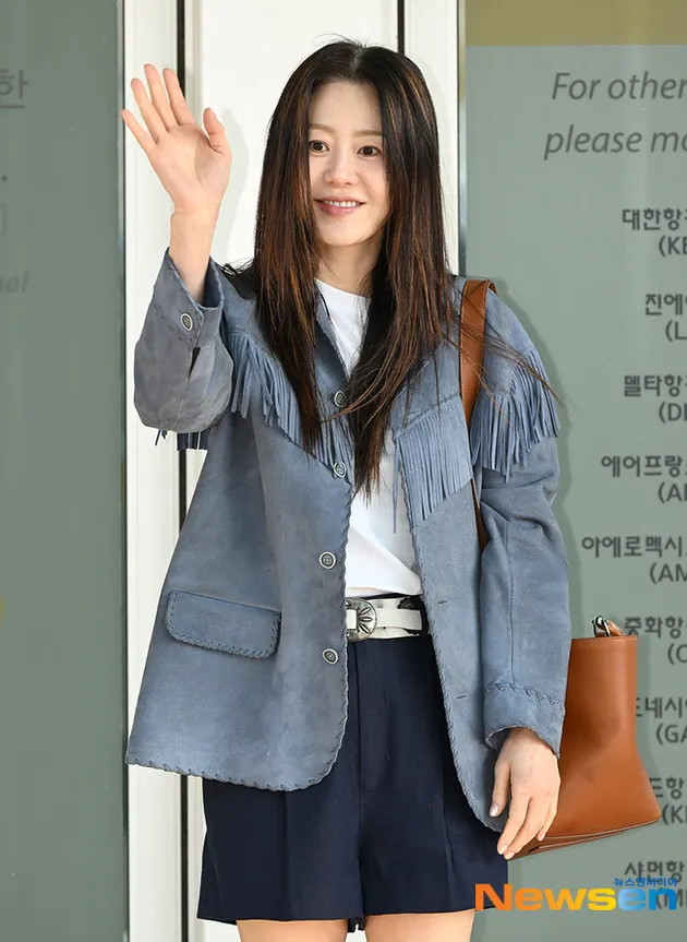 Go Hyun Jung Berangkat ke New York