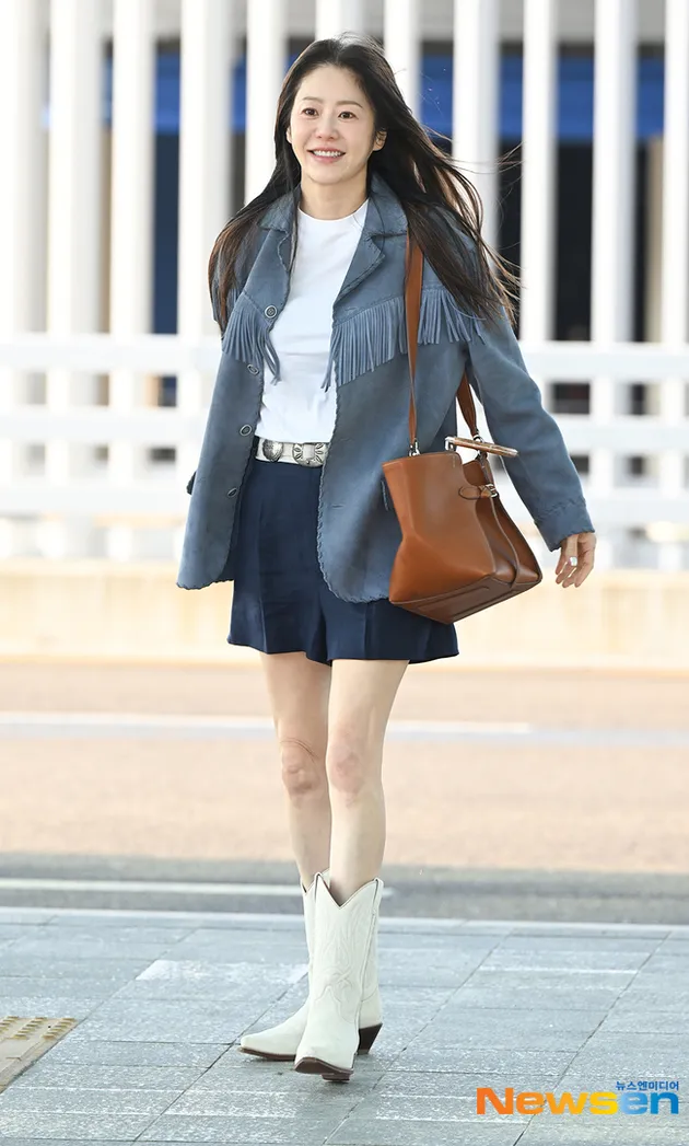 Go Hyun Jung Berangkat ke New York