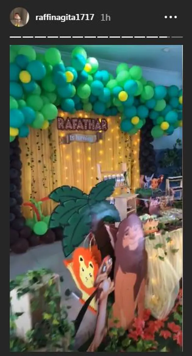 Ulang tahun Rafathar
