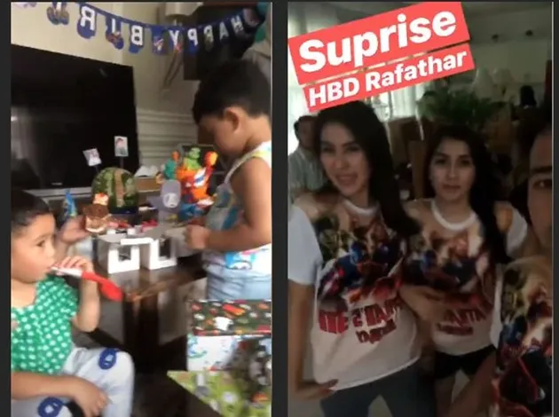 Ulang tahun Rafathar