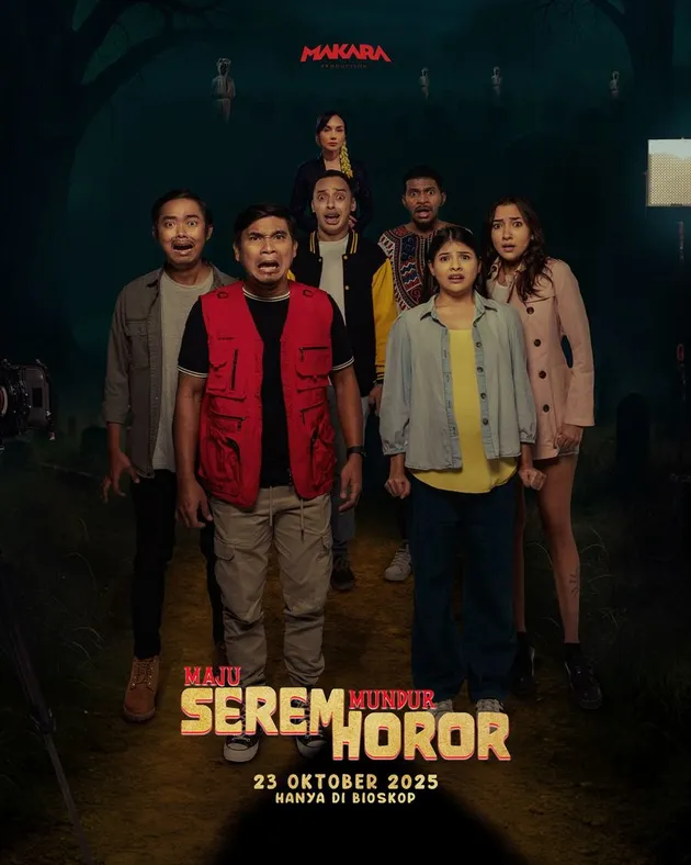 Poster maju serem mundur horor