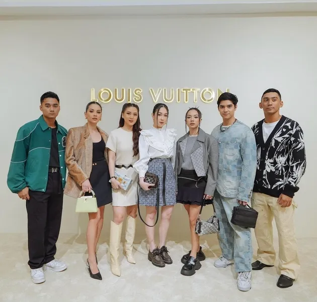 Alyssa Daguise di Event Louis Vuitton