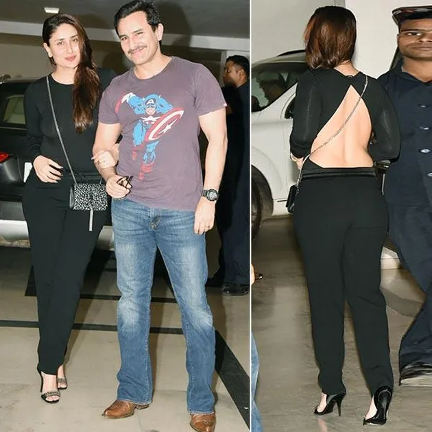 KETIKA KAREENA KAPOOR PAMER PUNGGUNG, CANTIK ANGGUN DAN 