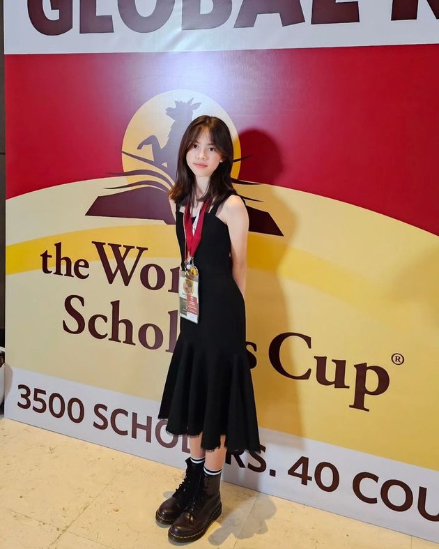 Now 13 Years Old, 8 Photos of Wulan Guritno's Child Make Proud Winning Various Medals in Bangkok