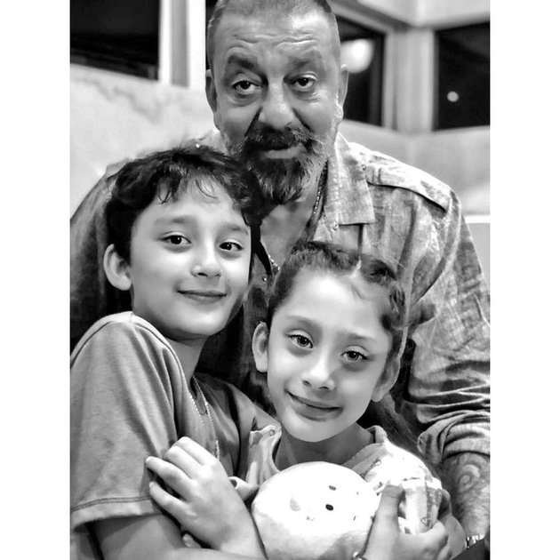 Now 62 Years Old, Sneak a Peek at the Adorable Moments of Sanjay Dutt and His Twin Children