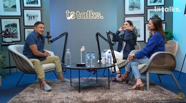 Hamish Daud wawancara bareng Luna Maya