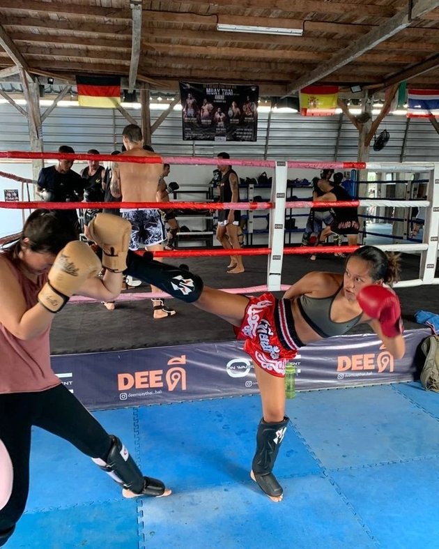 Now Living in Bali, Peek at 12 Photos of Lia Waode Who Devotes Herself to Muaythai and Looks Fierce in the Ring - Flooded with Praise from Netizens