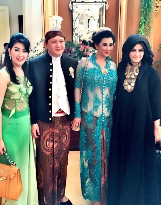 KLAN CENDANA DI PERNIKAHAN CICIT SOEHARTO, KELUARGA KOMPAK ABIS