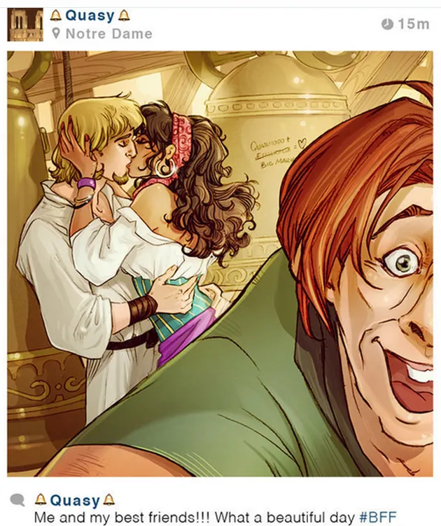 Akun IG Karakter Disney