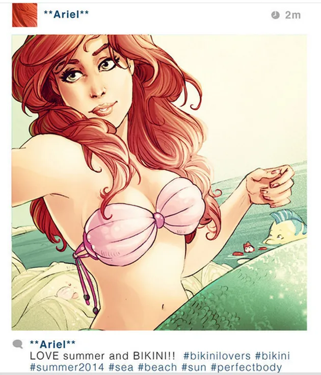 Akun IG Karakter Disney