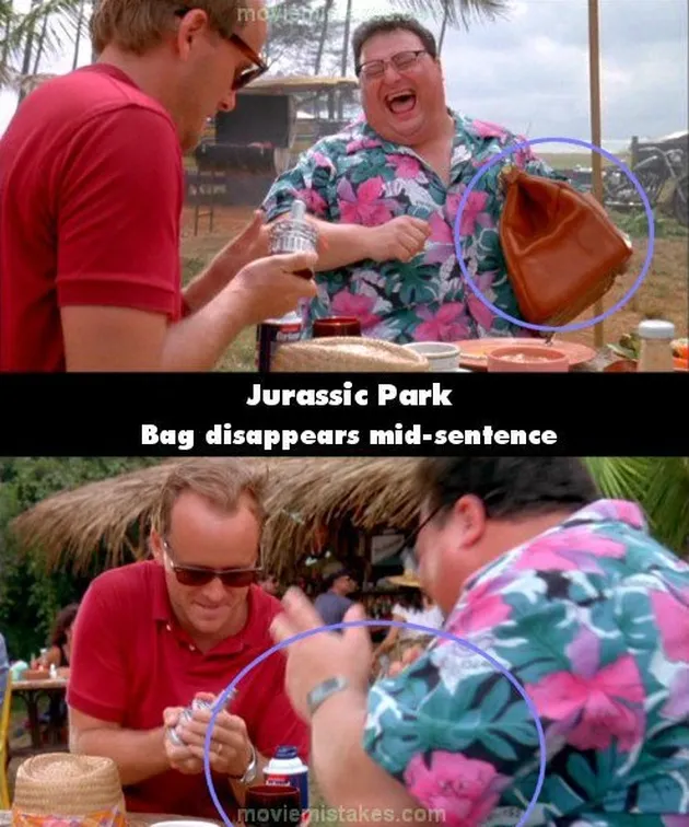 bloopers, jurassic park, jurassic world