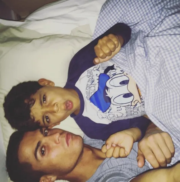 Foto Lucu Cristiano Ronaldo &amp; Anak