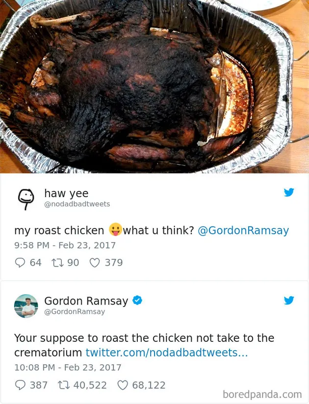 Chef Ramsay\&#039;s Reaction