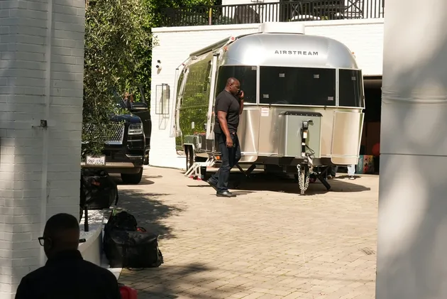 Trailer Airstream di Rumah Rihanna