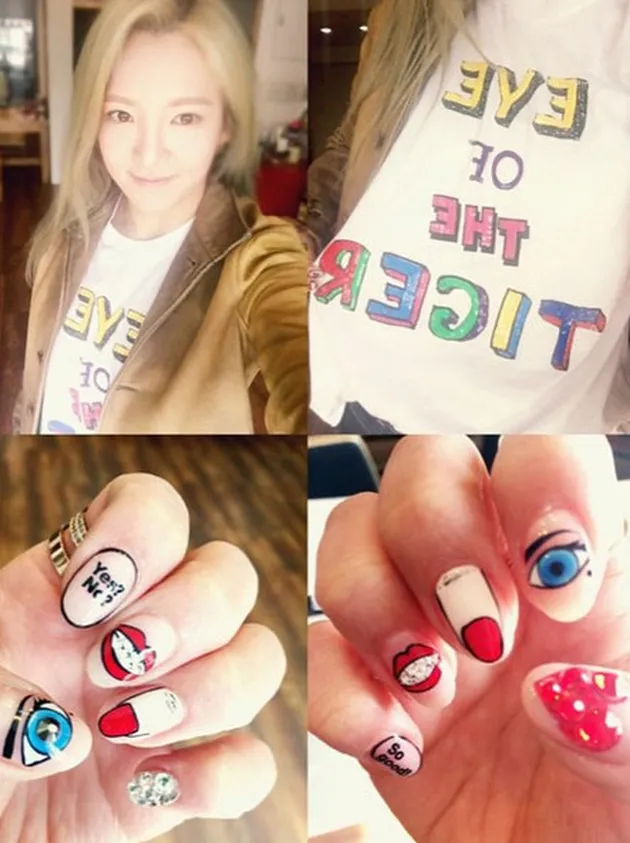 Nail art K-Pop