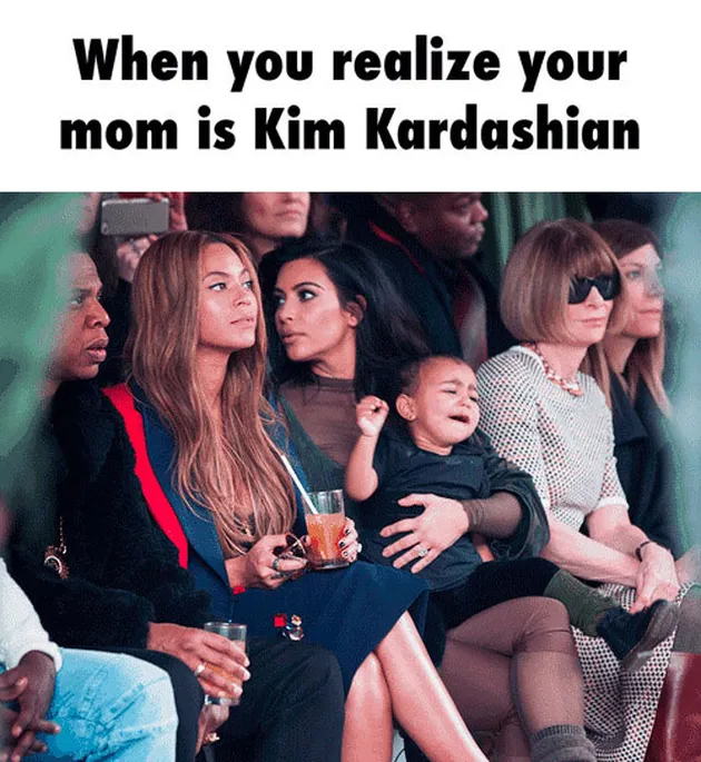 Meme Kocak North West