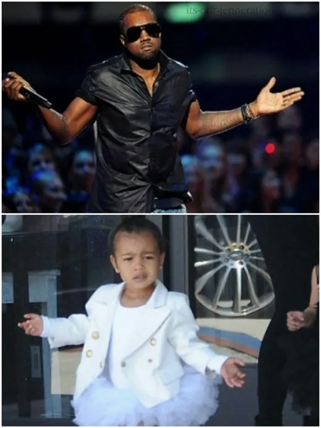 Meme Kocak North West
