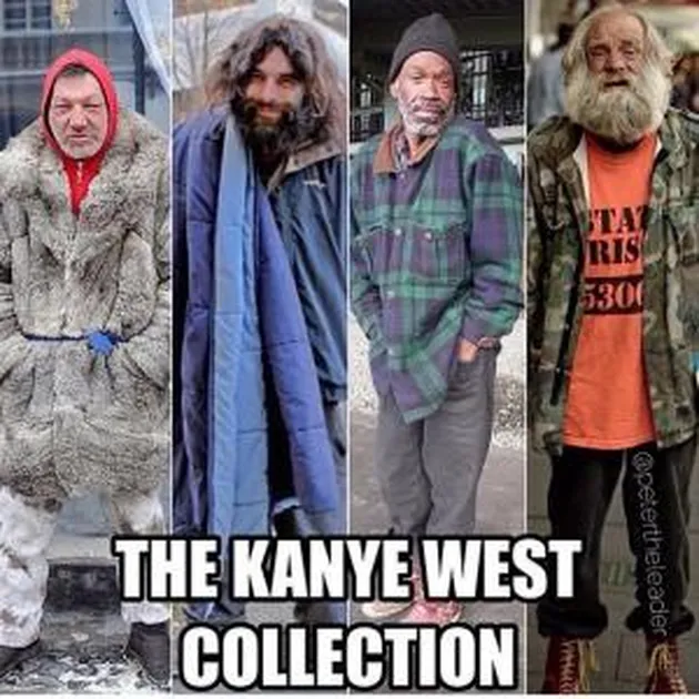 Meme Koleksi Baju Kanye West