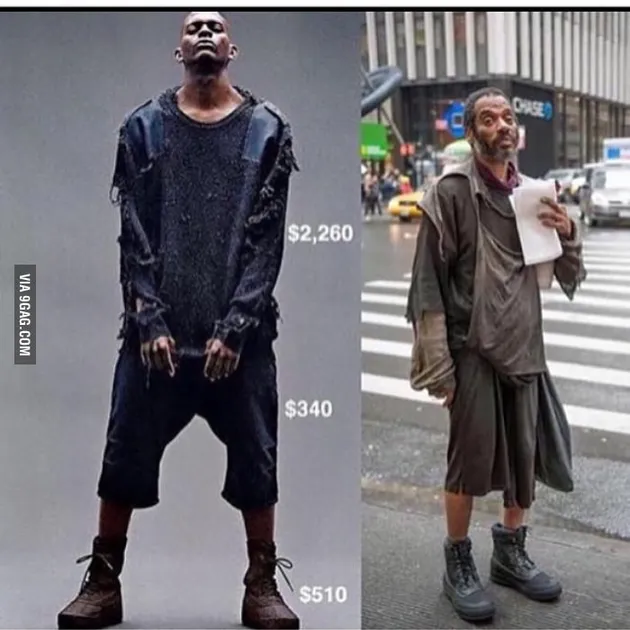 Meme Koleksi Baju Kanye West