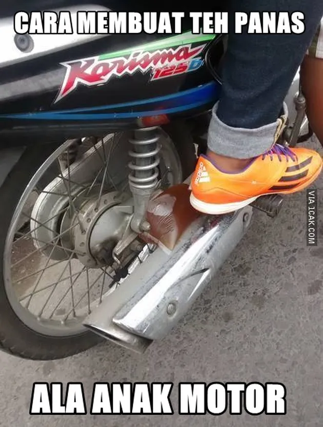 Meme Pengendara Motor