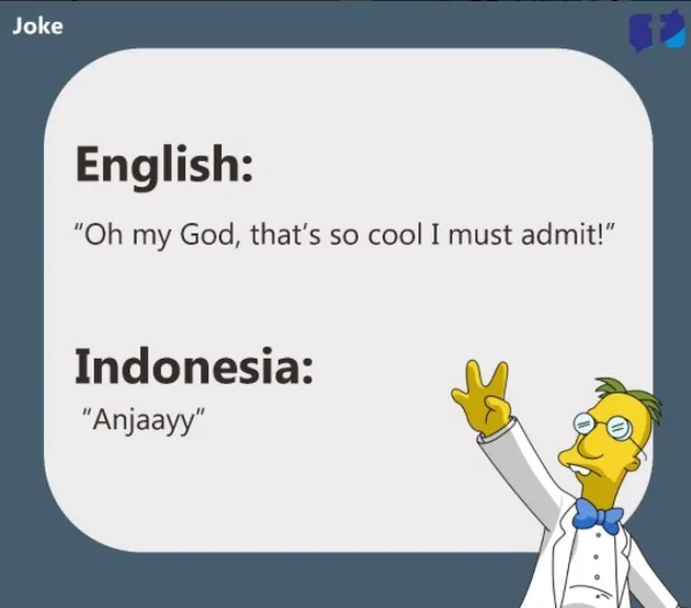 meme lucu, meme unik, meme translate, translate indonesia inggris