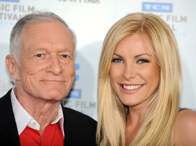 Hugh Hefner - Crystal Harris