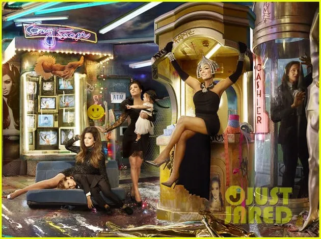 Kartu Natal Kardashian