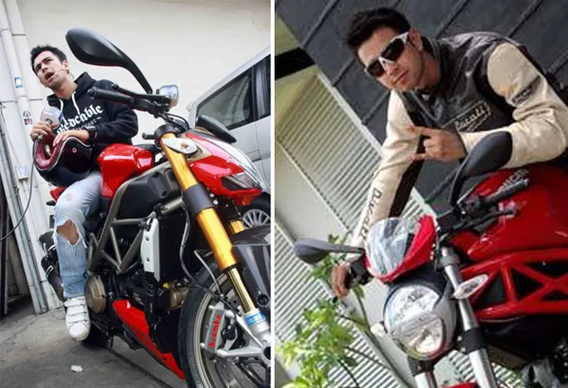 Penyuka Otomotif: Raffi miliki berbagai jenis motor gede dan mobil mewah.