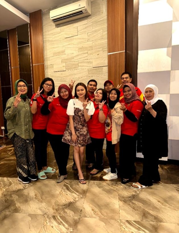 Lady Rara Attends Directly, Photos of the Inauguration and Confirmation of the Central Management of Ralova Indonesia Held Hybrid
