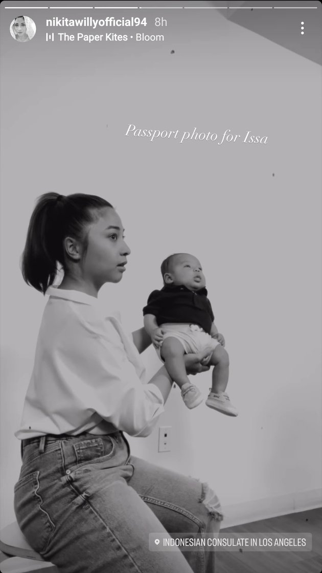 Born in the United States, 7 Portraits of Nikita Willy Inviting Baby Izz Perdana to Return to Indonesia - So Cute in Passport Photos