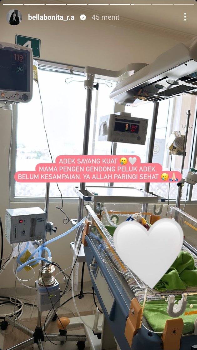 Prematurely Born, Baby Cundamani, Child of Denny Caknan and Bella Bonita, Can Finally Go Home from the Hospital - Face Still Kept Secret