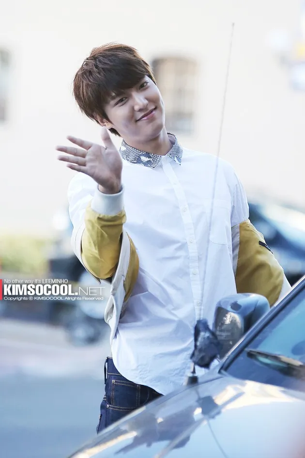 Lee Min Ho di Shanghai