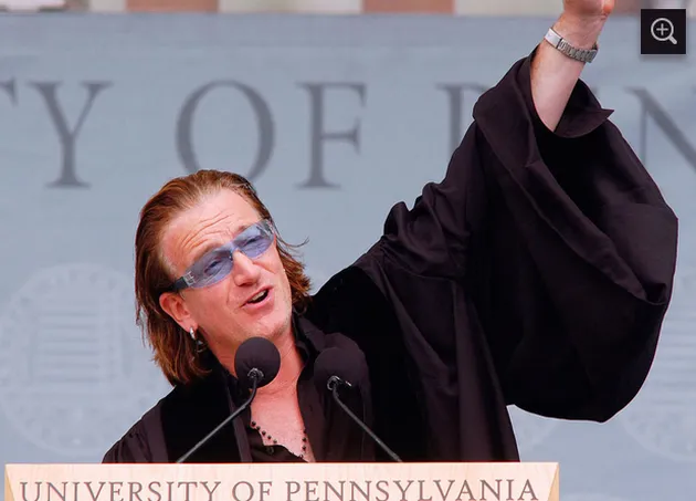 Bono lulus dari Keio University, Jepang pada tahun 2008 lalu, dan mendapat gelar doktor.
