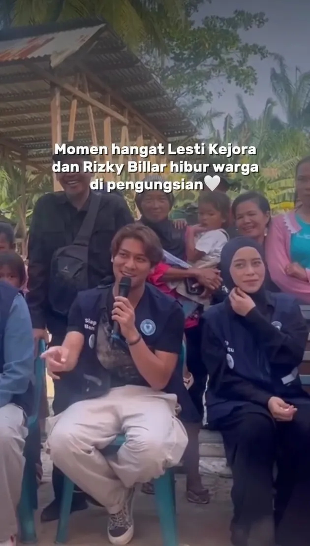 Rizky Billar dan Lesti Kejora tunjukkan kepedulian