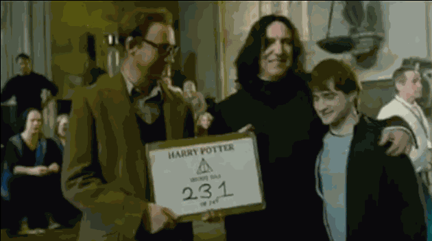 foto-foto BTS lucu Harry Potter