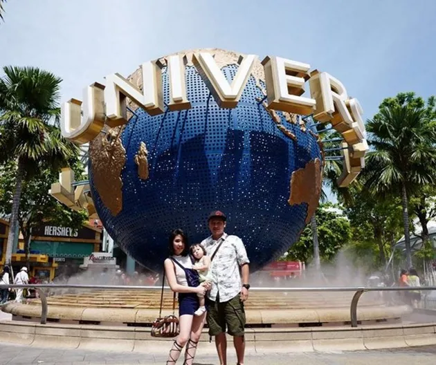 Gading, Gisel, Gempi Liburan ke Singapura