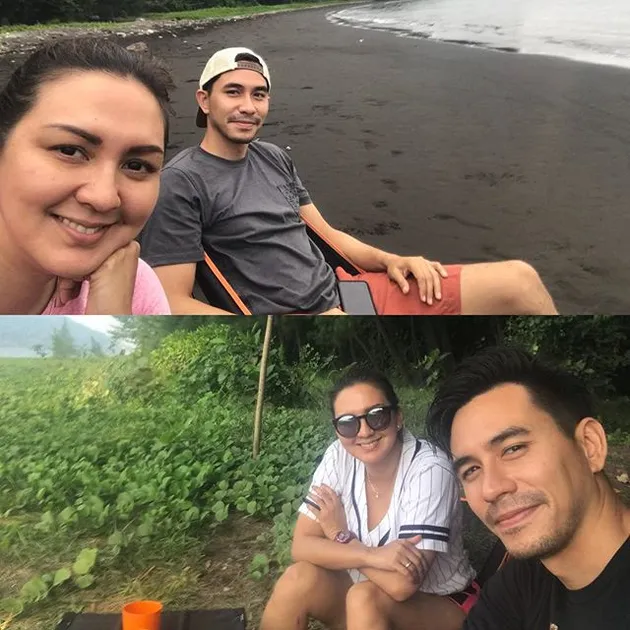 Liburan Keluarga Darius Sinathrya - Donna Agnesia