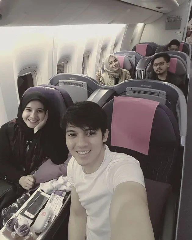 Zaskia Sungkar Irwansyah lihat aurora