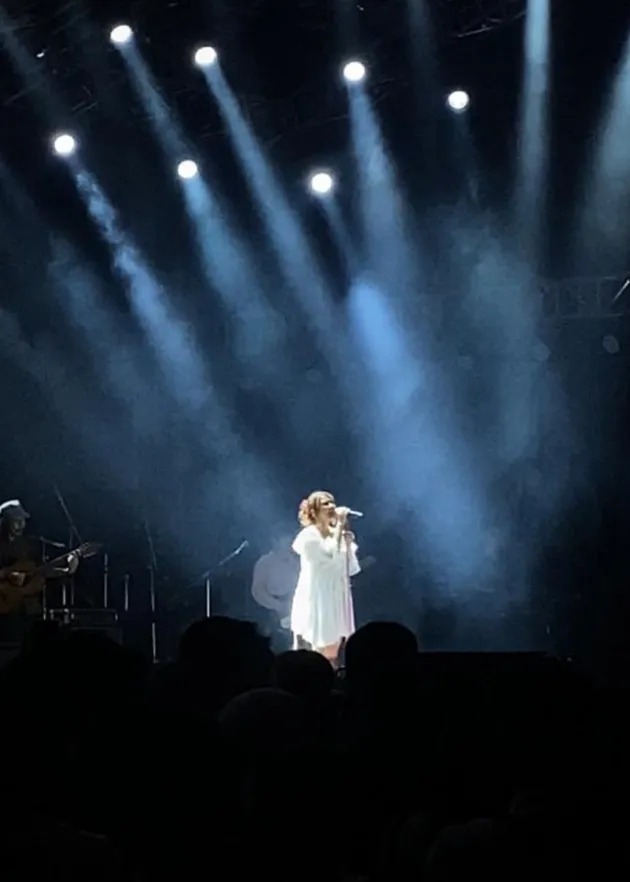 Nadin Amizah di Live Arena Festival 2025