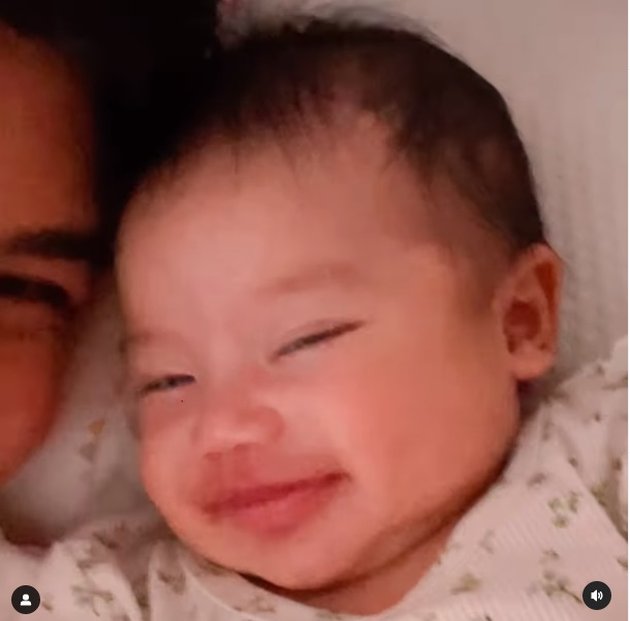 So Cute and Adorable, Check Out 12 Photos of Baby Bible Who Follows Caesar Hito's Smile - Making Felicya Angelista Melt