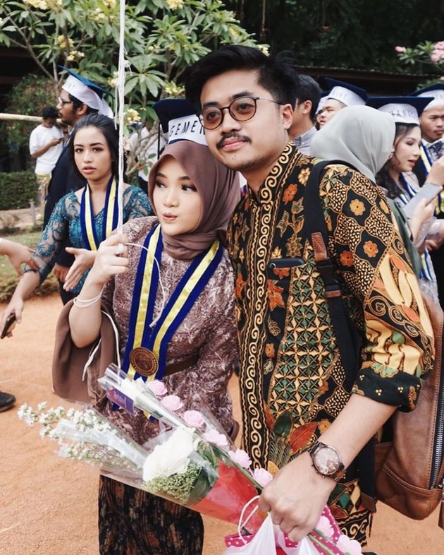 Graduating from ITB in Less Than 3 Years, This is How Beautiful Diandra, Maia Estianty's Niece, Looks at Graduation