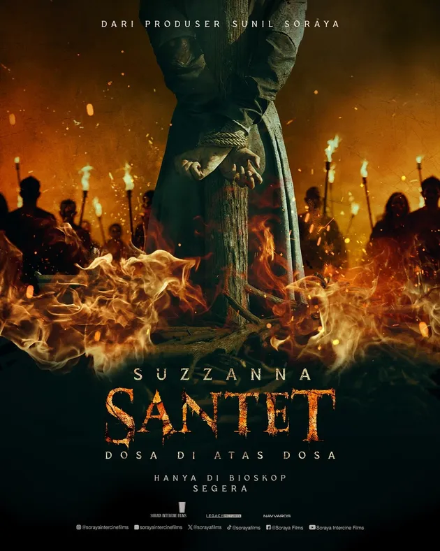 Poster Film Suzzanna: Santet, Dosa di Atas Dosa