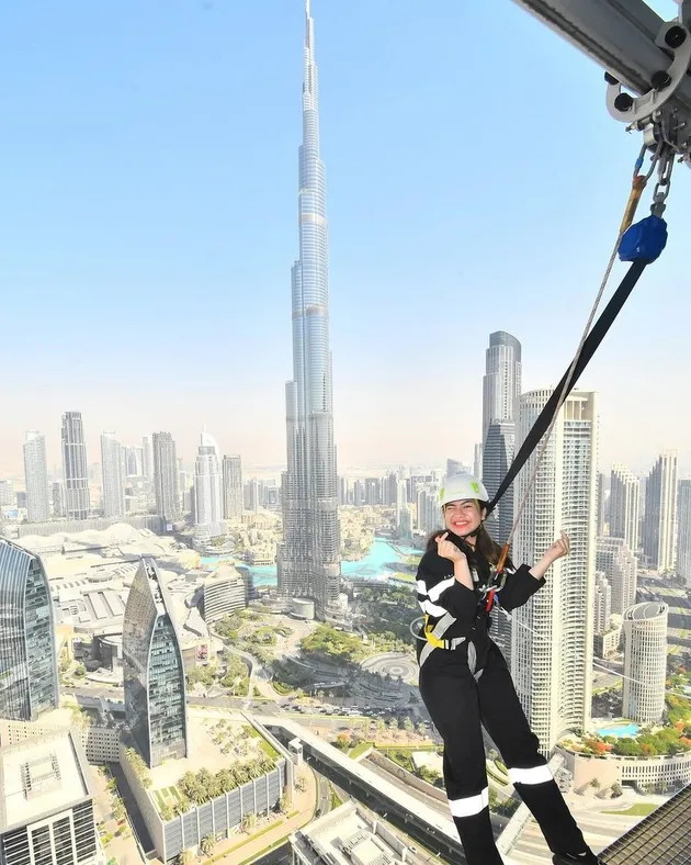 Felicya Angelista dan Caesar Hito di Dubai 
