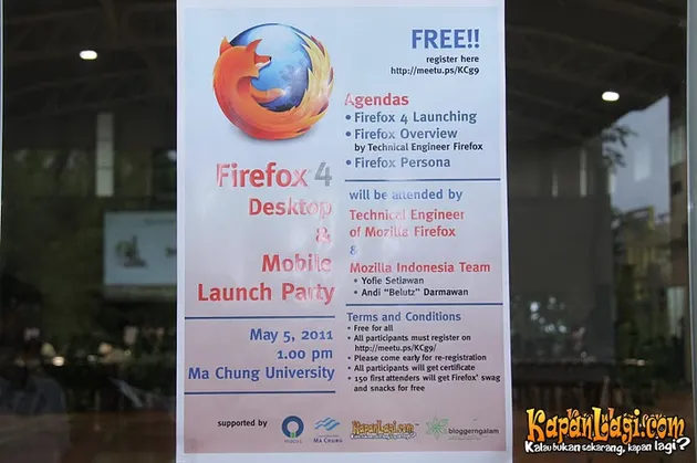 Launch Party Firefox 4