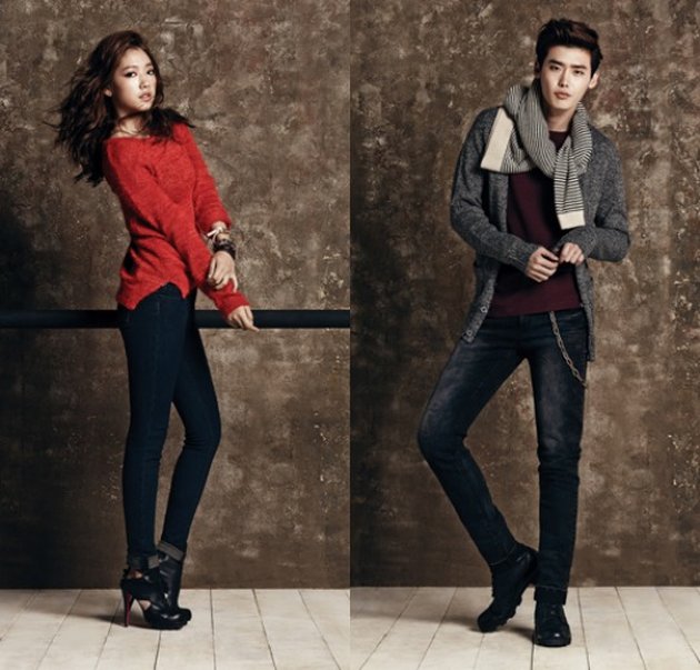 LEE JUNG SUK DAN PARK SHIN HYE SESI PEMOTRETAN MUSIM GUGUR 