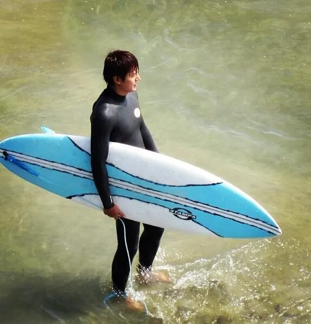 lee min ho, beach, pantai, the heirs, topless
