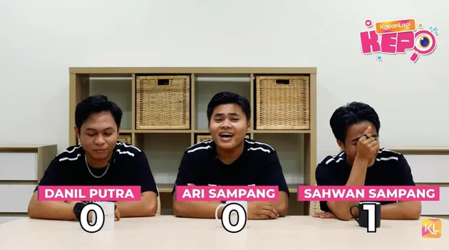 Ari, Sahwan, Danil DA8