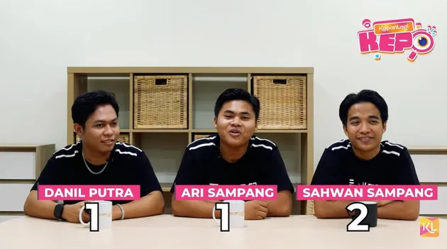 Ari, Sahwan, Danil DA8