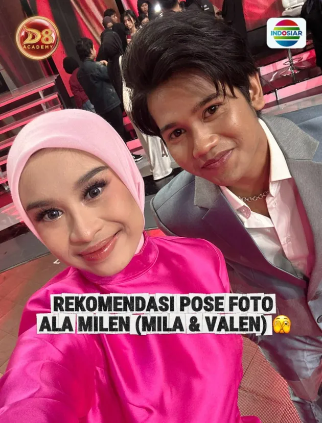 pose lucu milen di DA8